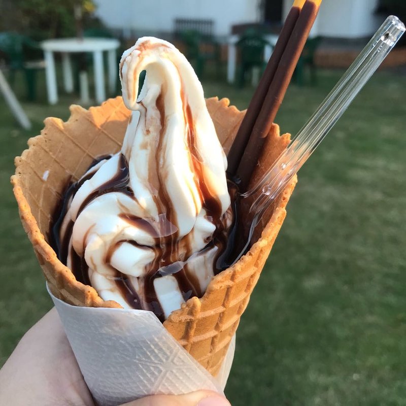 トッピングチョコ(牧場のソフト 虹ヶ浜店 )