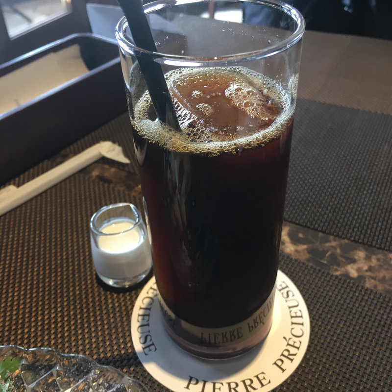 アイスコーヒー(ピエールプレシュウズ)