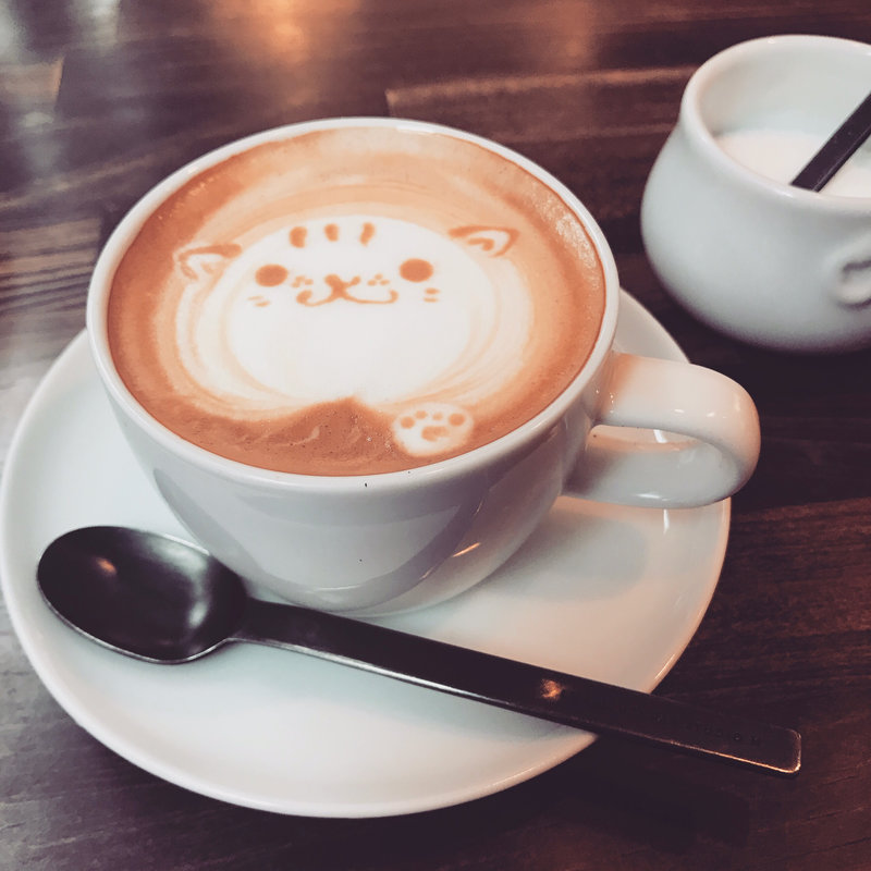 カプチーノ(淡路町カフェ カプチェットロッソ)