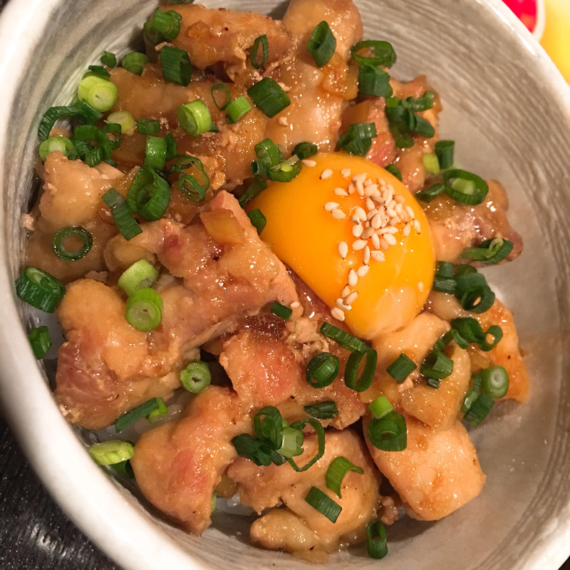 鶏丼(日本酒BAR四季／SAKE BAR SHIKI)