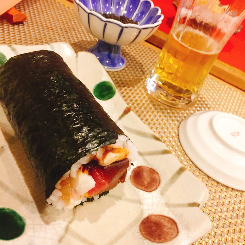 海鮮恵方巻き(あさひ寿し)