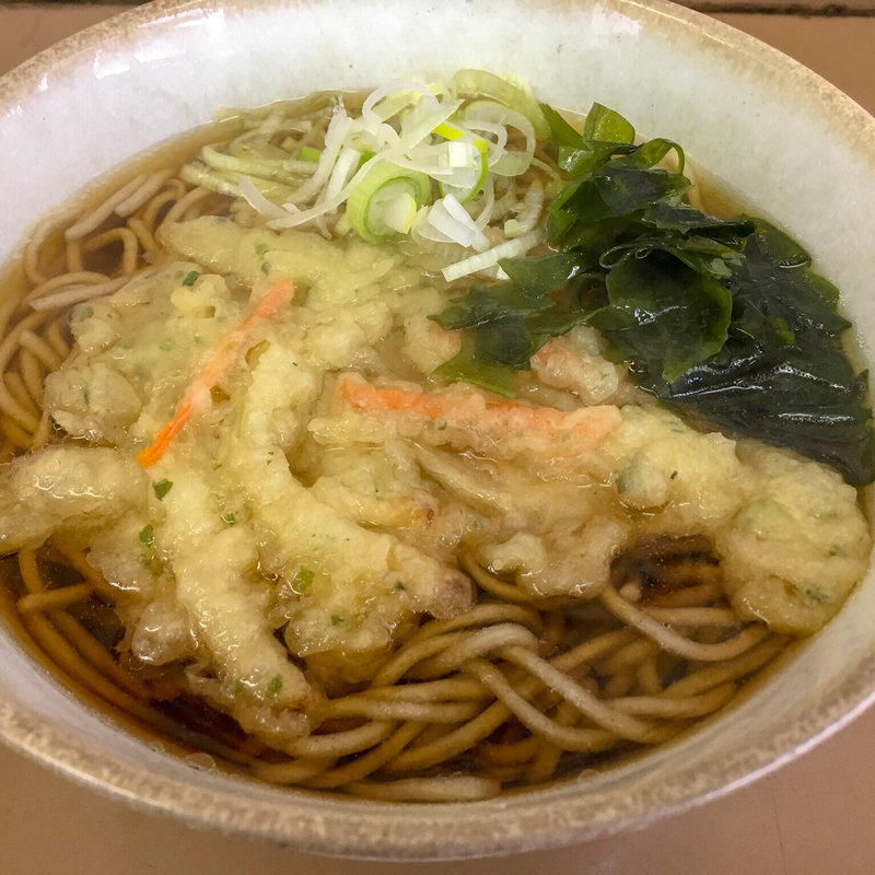 かき揚げそば(そば八 平店  )