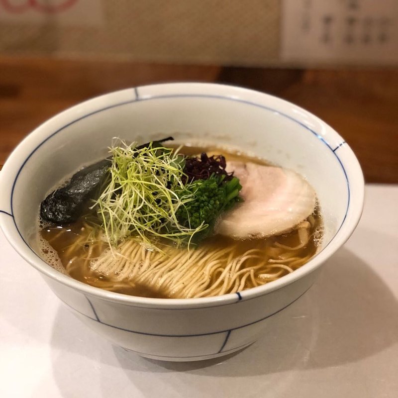 淡麗 優しい煮干し中華(別邸三く 中華㐂蕎麦 萃)