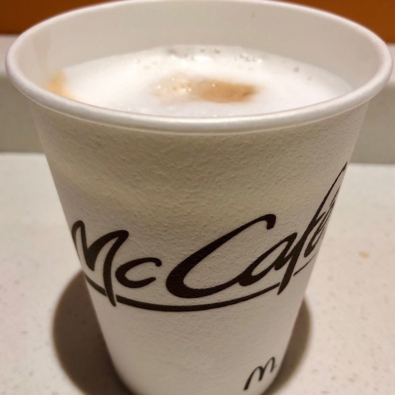 カフェラテM(マクドナルド 両国駅西口店)