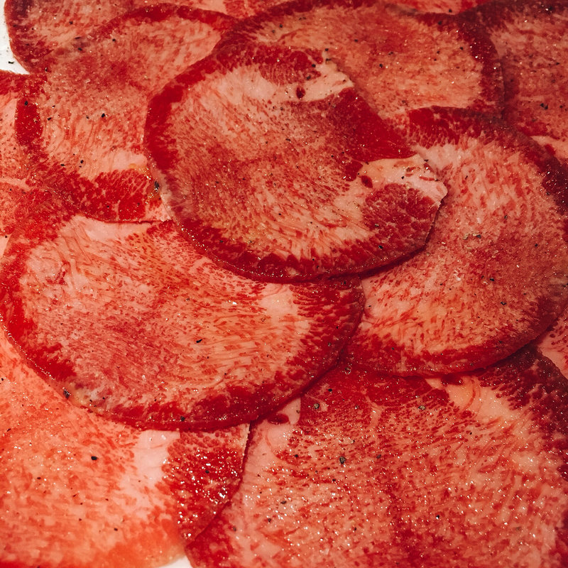 塩タン(焼肉 雄山)