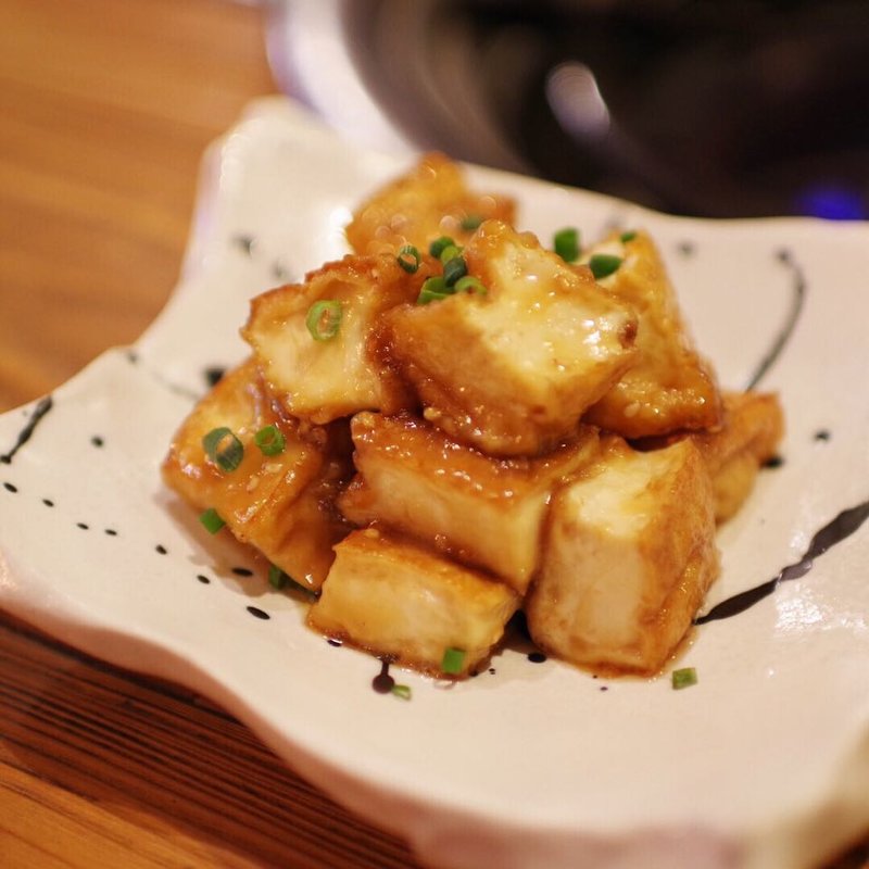 厚揚げのゴマ味噌和え(博多 笑門)