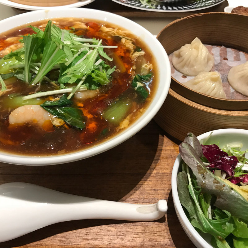 海老入りサンラータン麺セット(ディムジョイ （DIM JOY）)