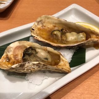 広島県産牡蠣の浜焼(魚民 鳳東口駅前店)
