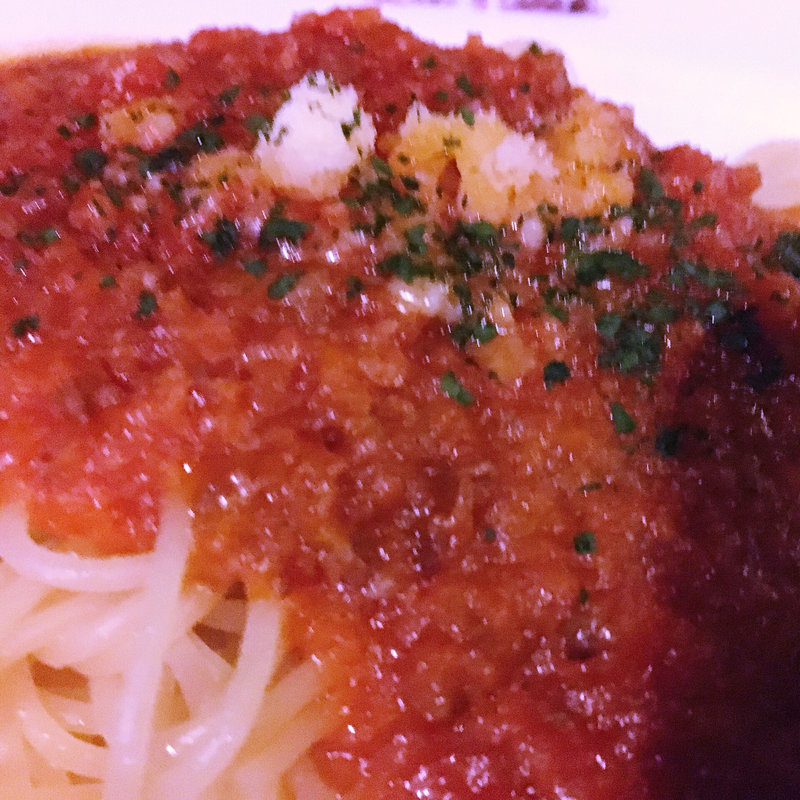 ミートソースパスタ(キャンティ本店)