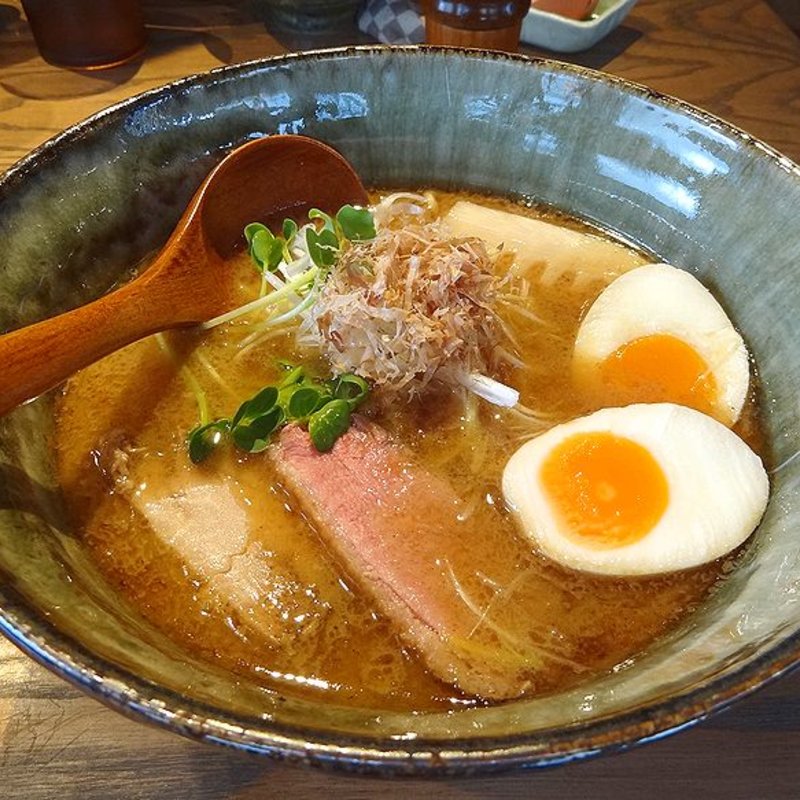 魚介豚骨醤油(一轍 淡路町店)