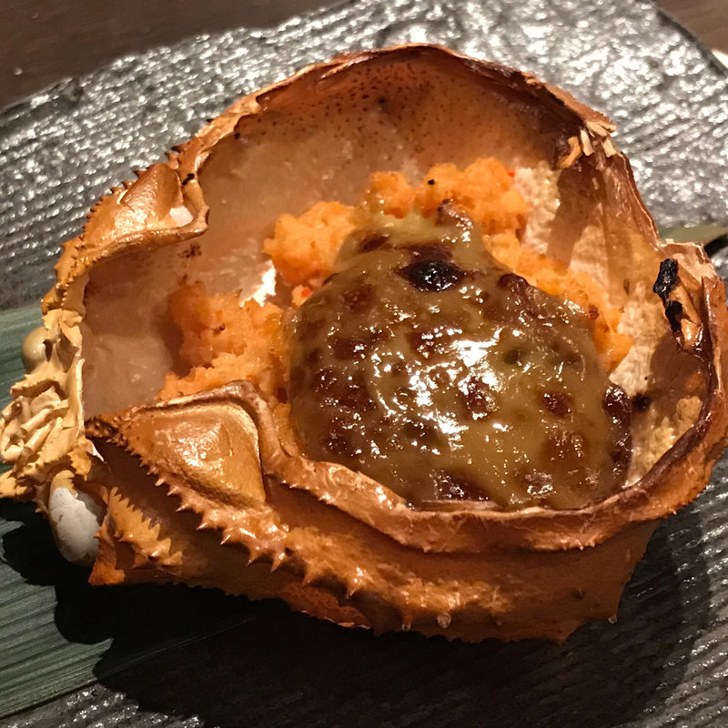 蟹味噌甲羅焼き(KICHIRI 茶屋町阪急駅前 （きちり）)