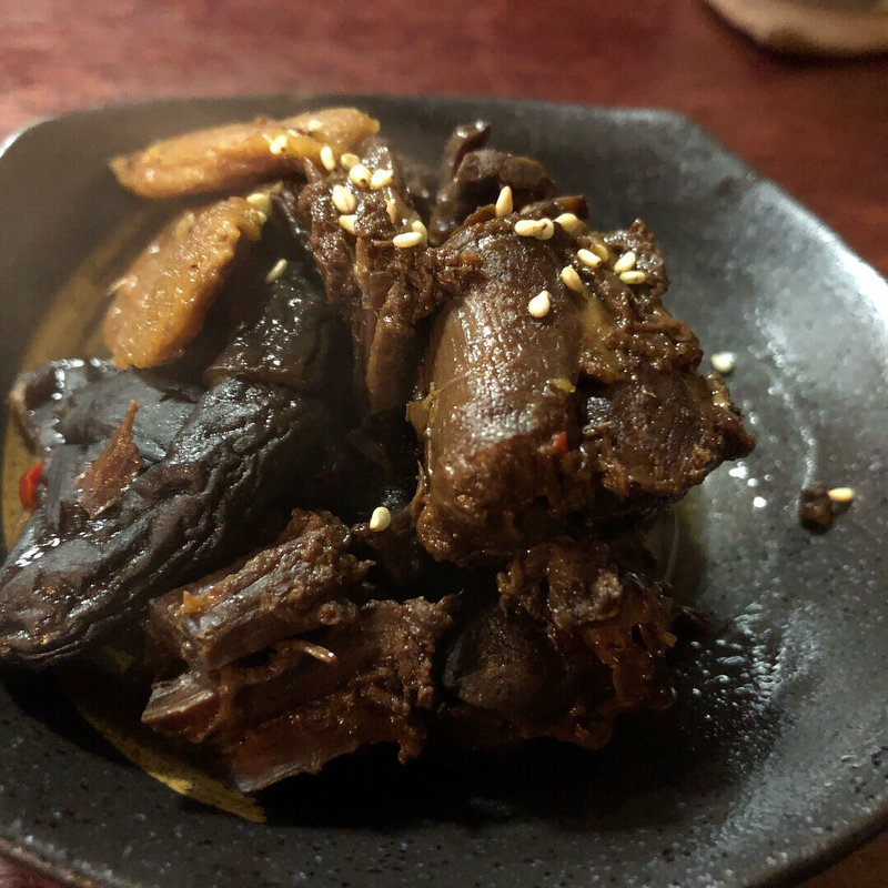 蝦夷鹿大和煮(囲酒家みのり)