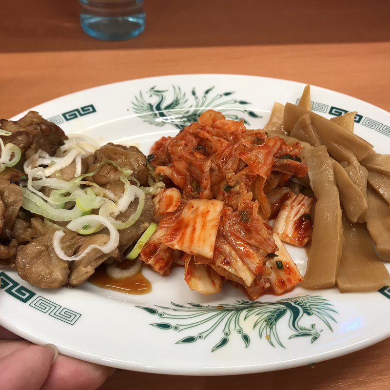 3品盛り合わせ(日高屋 三軒茶屋南口店)