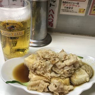 肉豆腐＋生ビールのセット(兆楽 （チョウラク）)