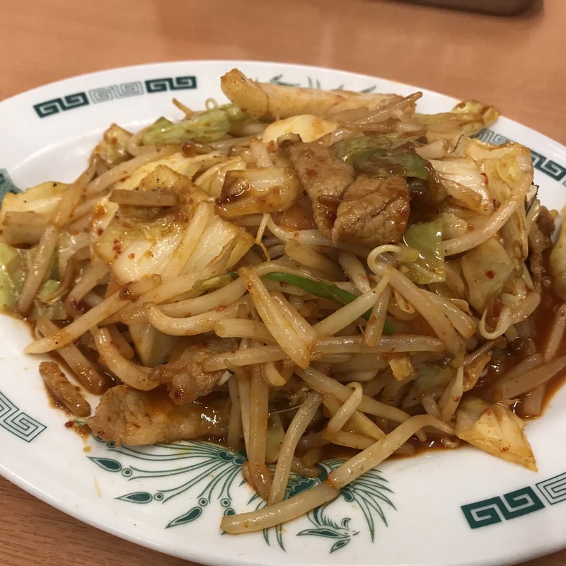 バクダン炒め(日高屋 阪急大井町ガーデン店)