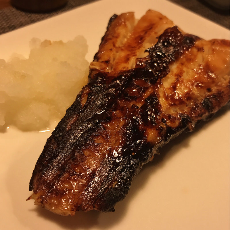 銀鱈の炭火焼き(阿古 )