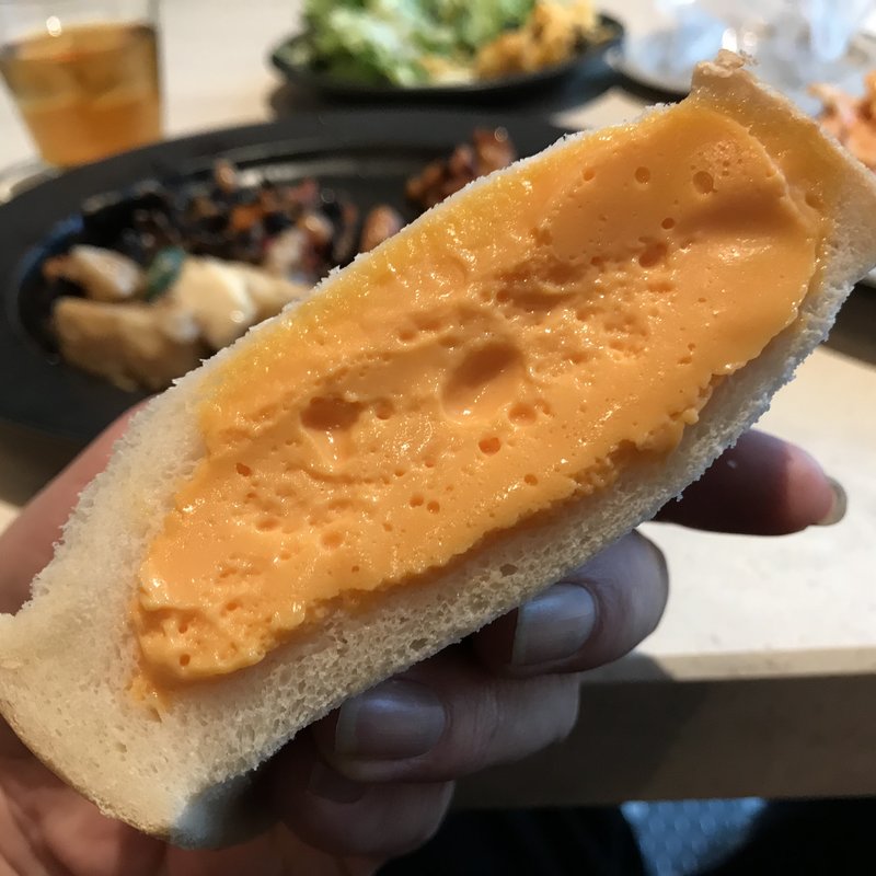 名古屋コーチンを使ったたまごサンド(THE GATEHOUSE)