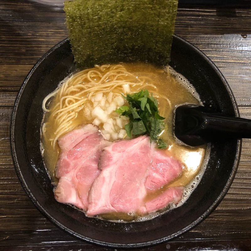 イワシ白湯そば(丿貫)