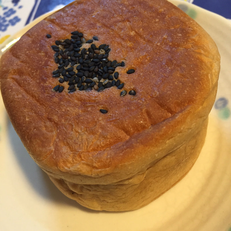 京都太鼓あんぱん スイートポテトあん+国産小豆(志津屋 三条店 （SIZUYA）)