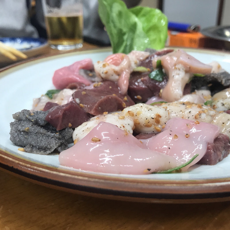 ミックスホルモン(スタミナ苑)