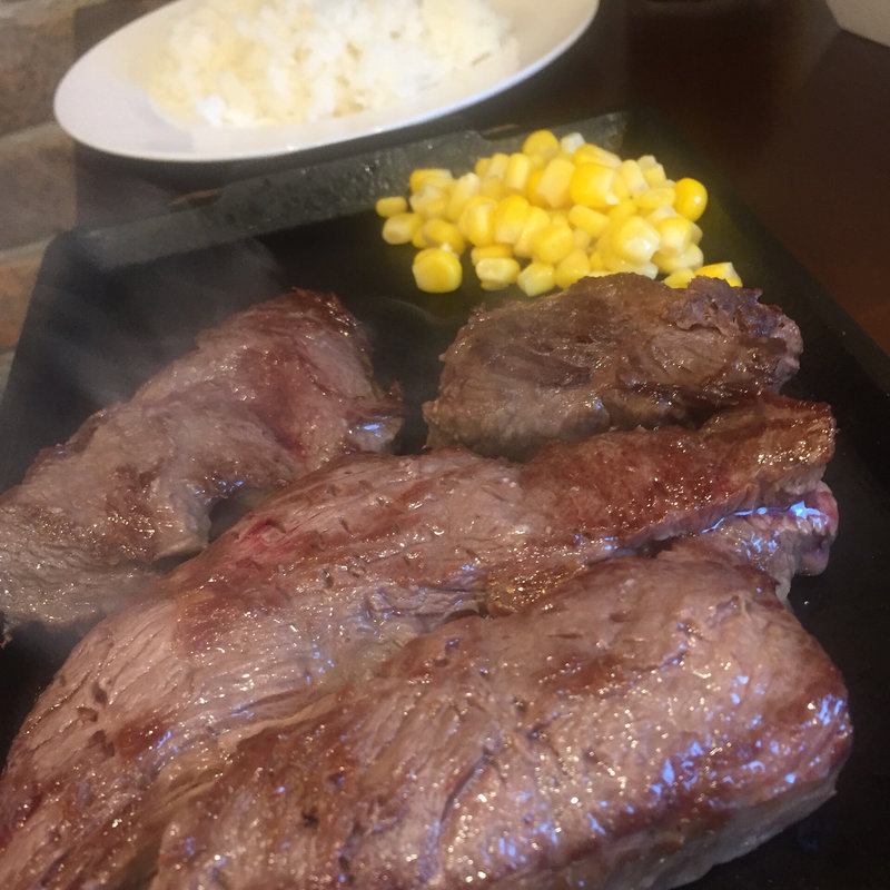 肩ロースステーキランチ(STEAK&GINTONIC)