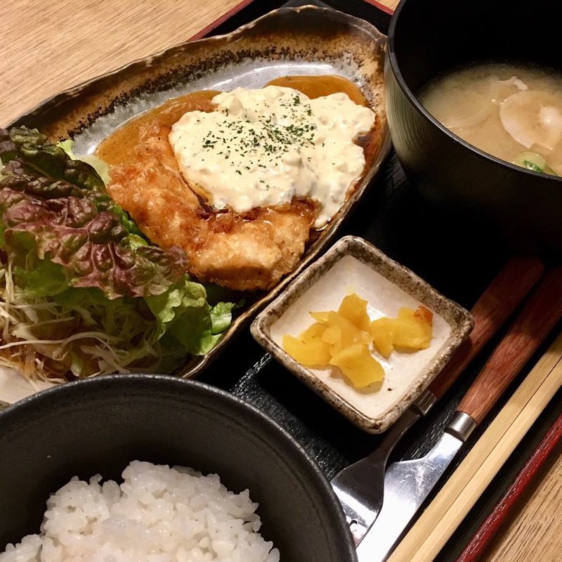 チキン南蛮定食(宮崎酒場えびす)