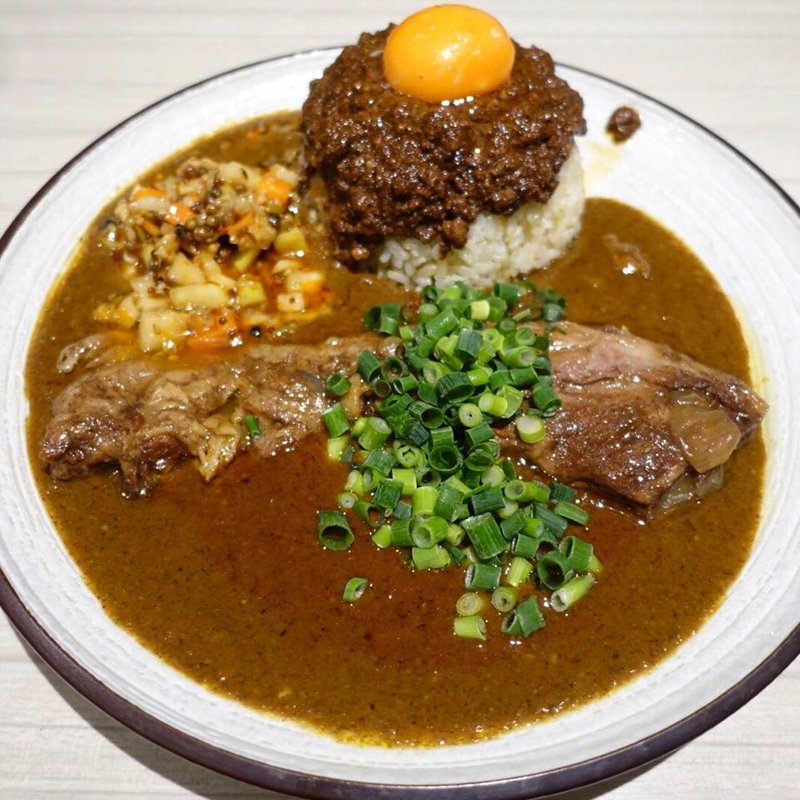 MIX・小盛り・豚・キーマ・中華アチャール(吉田カレー  )