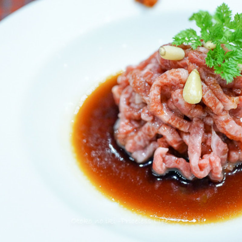 ユッケ(黒毛WAGYU RESTAURANT HACHI)