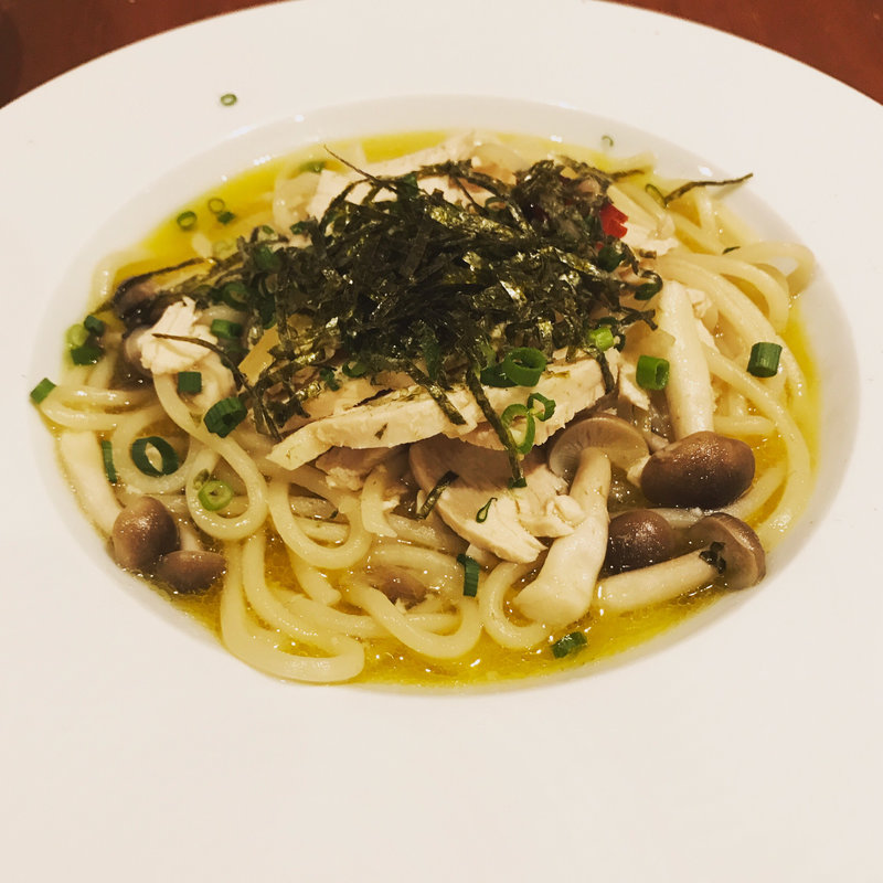 本日のパスタ（蒸し鶏としめじの和風ソース）(ピッツェリア・ダ・タサキ 金町店)