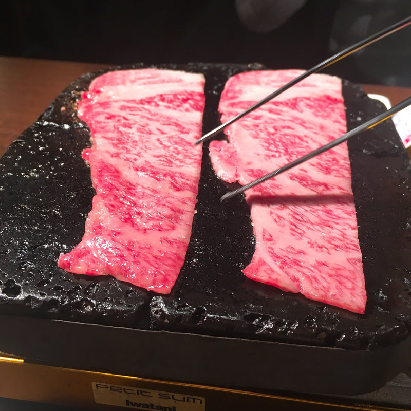 おまかせ4500円コース(大井町銭場精肉店)