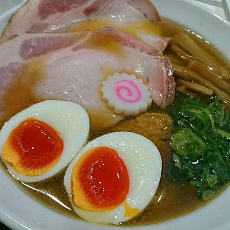 中華そば(太麺)(かき氷専門店　ドギャン )