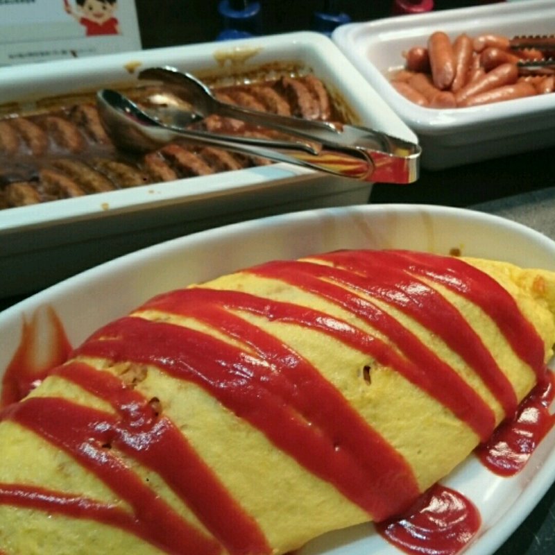 オムライス(グルメバイキング オリンピア)