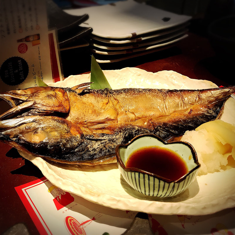 大とろさばのひらき塩焼き(SABAR 恵比寿店 （サバー）)