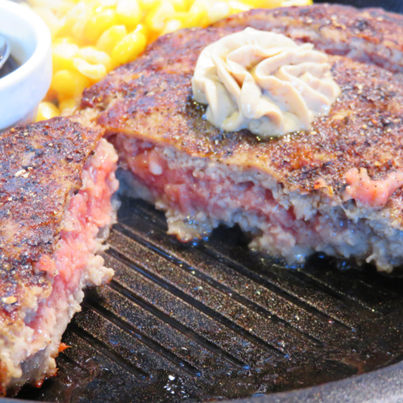 ワイルドハンバーグ300g(いきなり！ステーキ マリノアシティ福岡店)