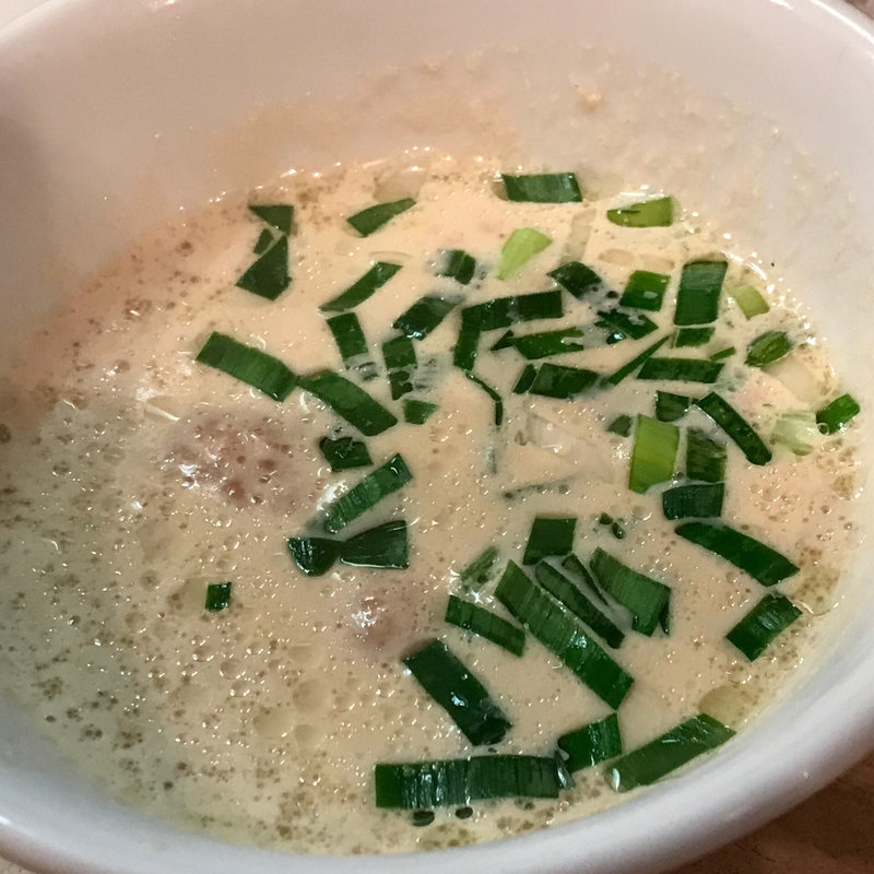 ポタージュ(ミルクワンタン 鳥藤)