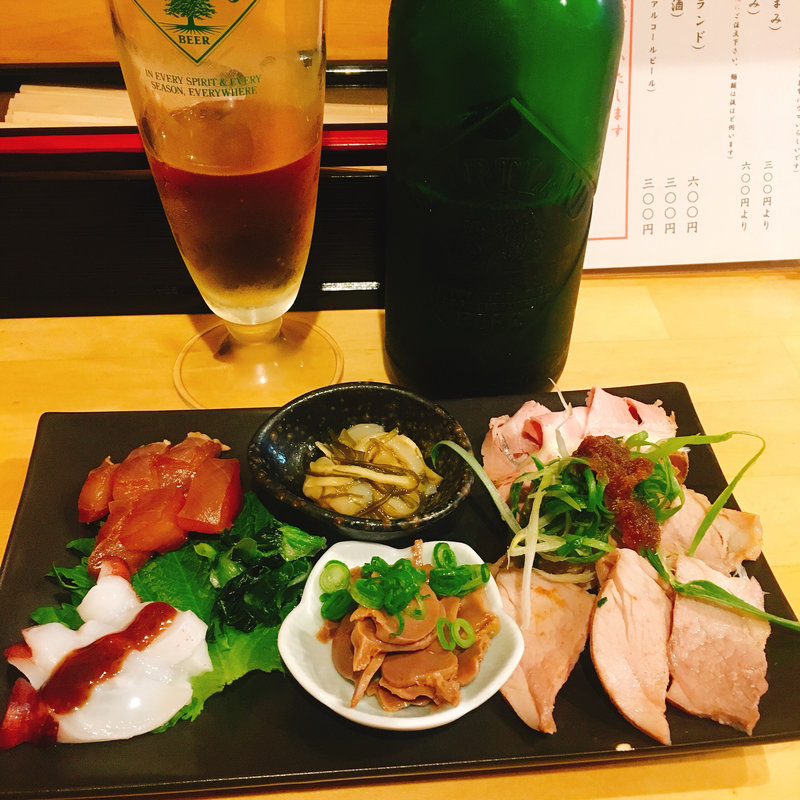 盛り合わせ(大阪麺哲 （メンテツ）)