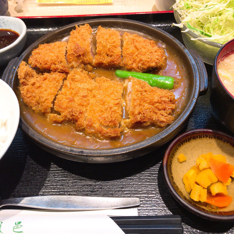 上ヒレかつカレー膳(にし邑)