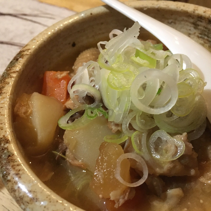 鶏モツ煮込み(まさ吉)