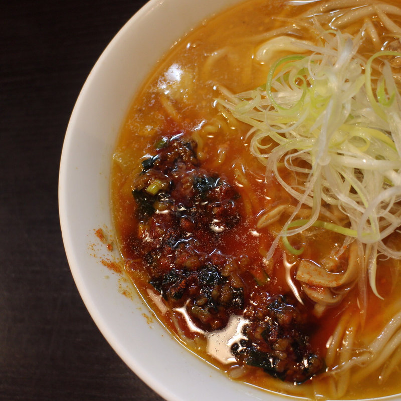 ニラ豆板ラーメン(けやき すすきの本店)