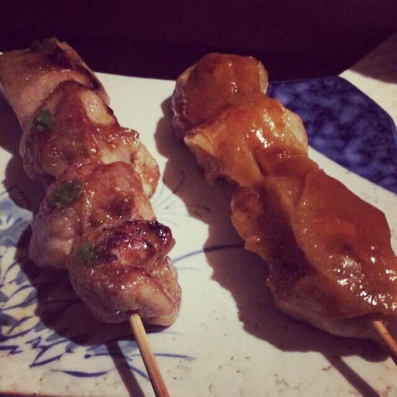 梅焼鳥 柚子焼鳥(鶏と玉子のオオモリヤ)