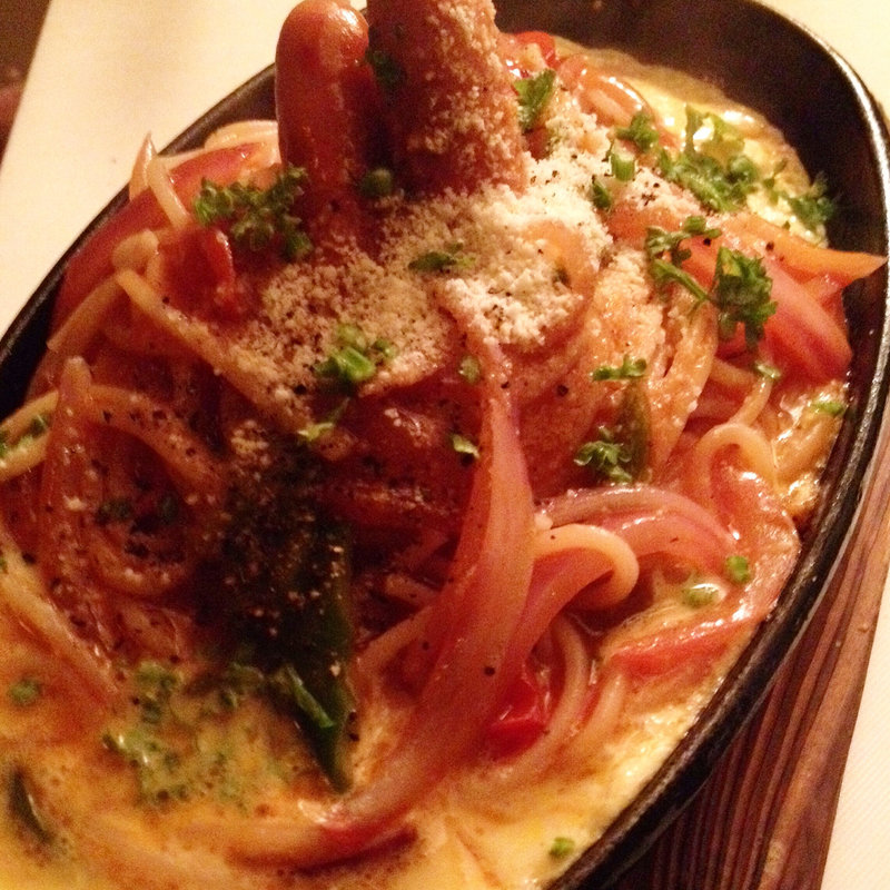 名古屋風ナポリタン(cafebar LOCO)