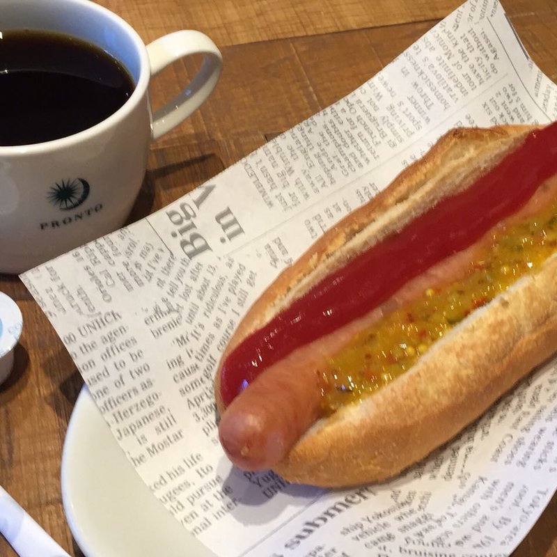 ホットドッグ モーニング(PRONTO 有楽町電気ビル店)