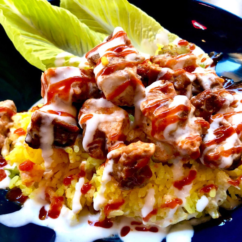 チキンオーバーライス(ビアバル HOUSE of BEER)