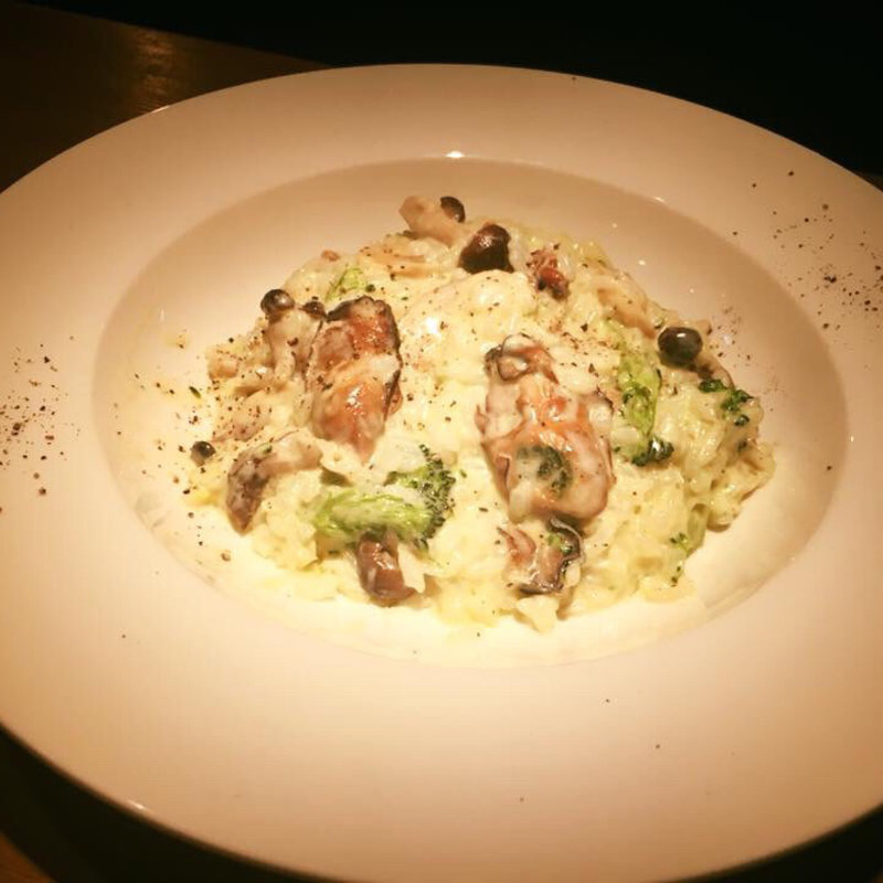 燻製牡蠣のクリームリゾット(GENCO （ジェンコ）)