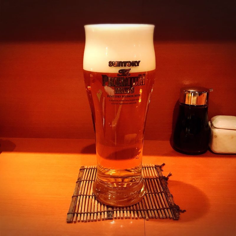 生ビール（サントリー　プレミアムモルツ）(かね萬六本木)