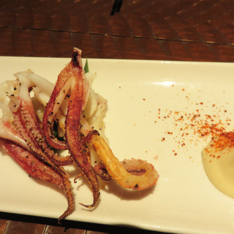 いか下足の塩焼き。(たぐせん)