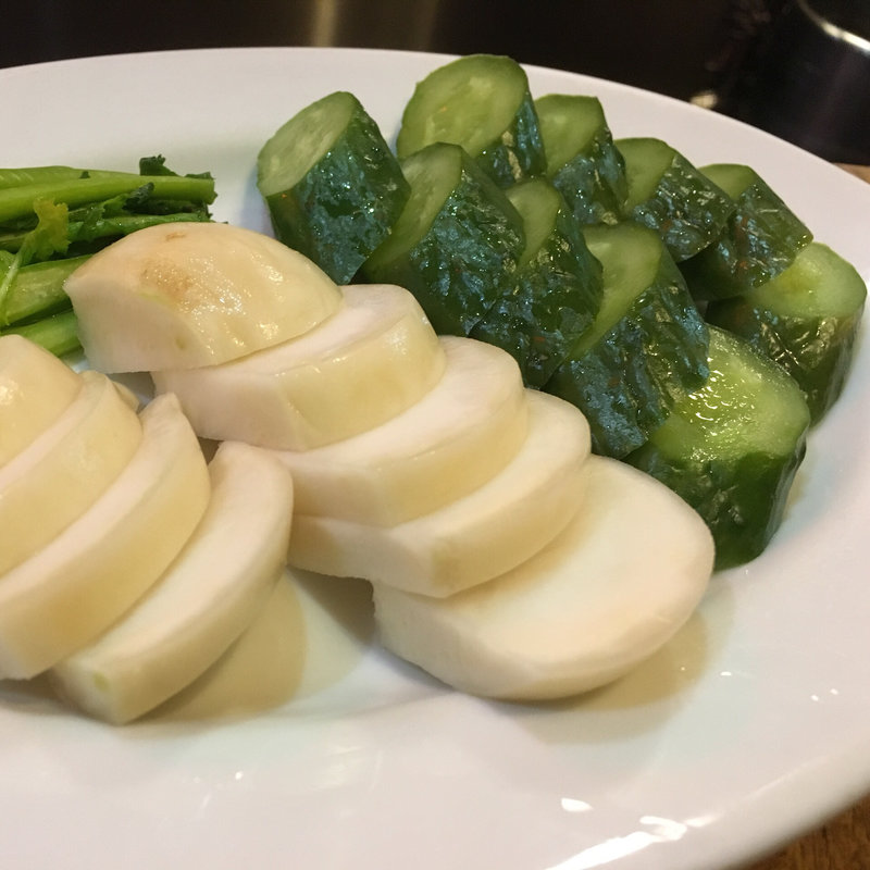 ぬか漬け（カブ、胡瓜）(浦和弁慶)