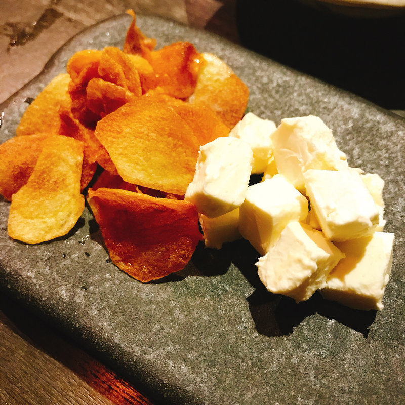 クリームチーズ味噌和え(和酒和食 恵比寿 黒帯)