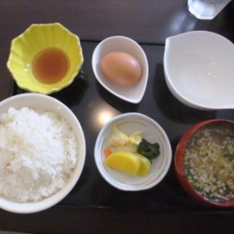 卵かけごはん定食(たまごかけごはんの店らん )