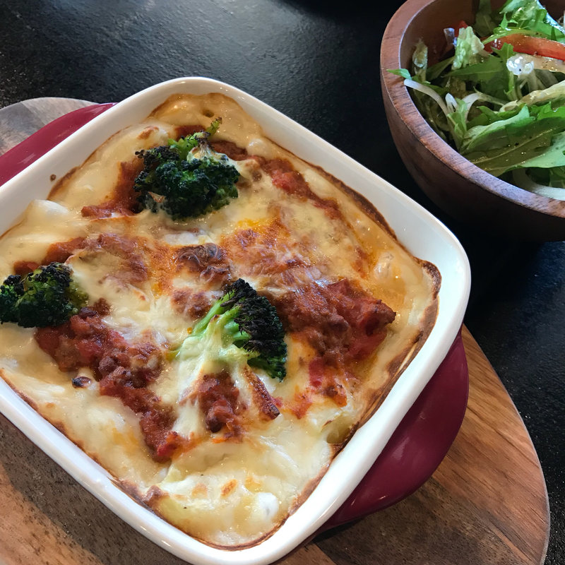 極太ペンネのグラタン(オーブンプラス)